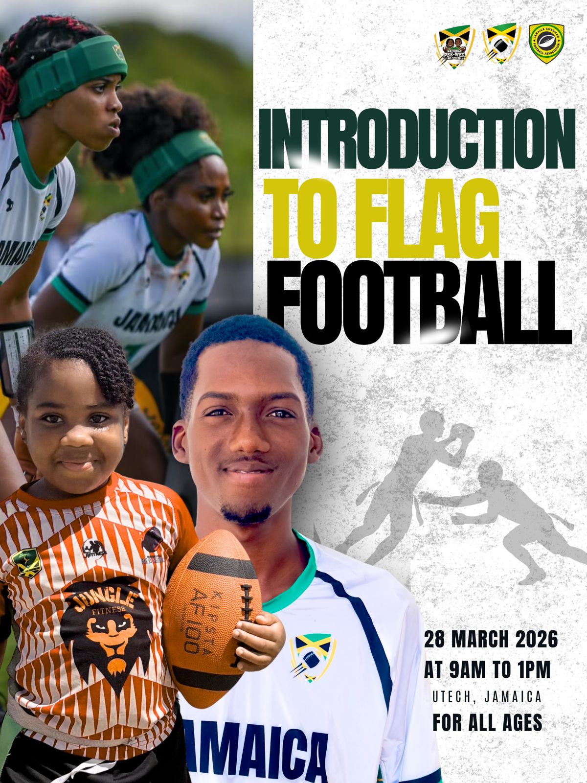 Introduction to Flag Football - March 28, 2026 at UTech Jamaica